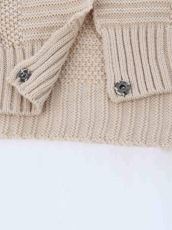 Prettyava Coat Fashion Knitted Sweater Cardigan