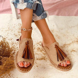 Prettyava Women Casual Summer Stylish Slip-On Flat Sandals