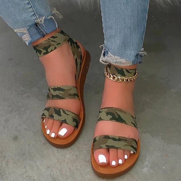 Prettyava Summer Flat Sandals