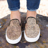 Prettyava Leopard&Camouflage Flats Canvas Sneakers