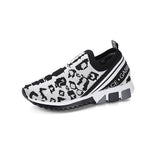 Prettyava Trendy Casual Wild Leopard Slip On Sneakers