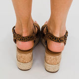 Prettyava Ladies Fashion Vintage Leopard Print Sandals