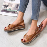 Prettyava Women Casual Daily Comfy Open Toe Buckle Strap Sandals