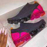 Prettyava Pink Blast Air Cushion Pull On Sneakers