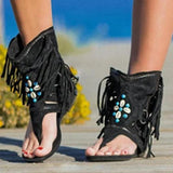 Prettyava Women Summer Wedge Heel Exotic Open Toe Sandals