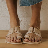 Prettyava Women Summer Comfortable Flat Flip-Flop Sandals