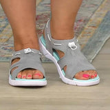 Prettyava Women Summer Foam Sole Simple And Comfortable Sandals