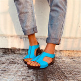 Prettyava Women Summer Simple Monochrome Set On Sandals