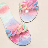 Prettyava 2021 New Women Casual Beach Candy Color Sandals