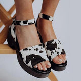 Prettyava Women Summer Adjustable Platform Sandals